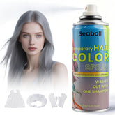Seaboll Silver Grey Hair Spray bottle shown for temporary color on all hair types