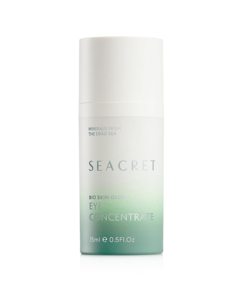 SEACRET Minerals Bio Skin Glow Eye Concentrate bottle ready for daily hydration.