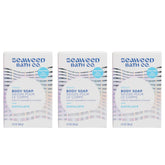 The Seaweed Bath Co. Exfoliate Detox Soap bars for gentle exfoliation and smoother skin.