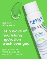 Hydrate foaming wash delivers gentle hydration during daily shower