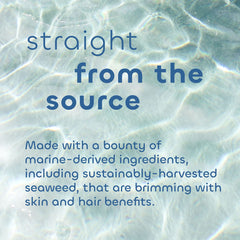 The Seaweed Bath Co. Marine-derived ingredients underline natural care from the sea.