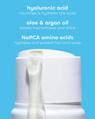 Seaweed Bath Co. fragrance-free label demonstrating color-safe, gentle hair care.