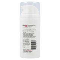 SEBAMED face cream texture closeup showing rich, hydrating formula.