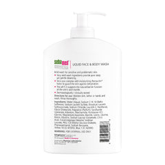 SEBAMED pump dispense action enables easy, mess-free lather during showers