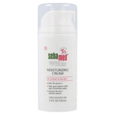 SEBAMED Moisturizing Face Cream pump bottle for sensitive skin and hydration.