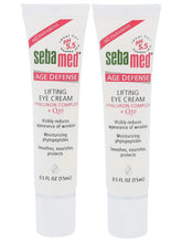 SEBAMED Q10 lifting eye cream tube front view highlighting anti-aging formula for eye area