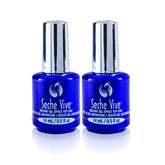 Seche Vive bottle with gel-shine finish, no UV lamp required.