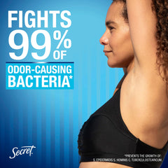 Secret Outlast with pro-hyaluronic acid for gentle skin comfort