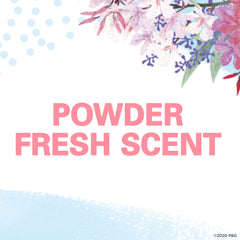 Secret Powder Fresh Invisible Solid, application shot, smooth glide for day-long odor and wetness control.