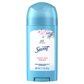 Secret Powder Fresh Invisible Solid antiperspirant, front view, invisible on fabric and skin comfortable.
