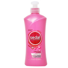 Sedal Co-Creations Ceramides Leave-In Dispense Pump: easy daily use for hydrated, frizz-controlled hair.
