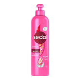 Sedal S.O.S. Ceramides bottle side view for smooth, frizz-control styling.