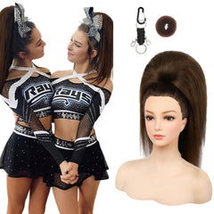 SEIKEA Cheer Ponytail 18in displays lightweight, silky-smooth volume for competition looks.