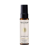 Self Glow by James Read Sunblush Tan Mist bottle with rosewater hydration for radiant skin.