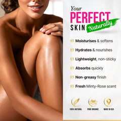 SELFWISE essential oil fragrance in the formula for a spa-like touch.