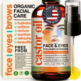 SELFWISE Organic Castor Oil Face Moisturizer delivers deep hydration for soft skin.