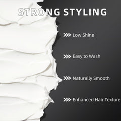 Selthoo pomade hands applying product for easy styling.