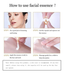 SENANA MARINA serum application on clean skin promotes gentle absorption.