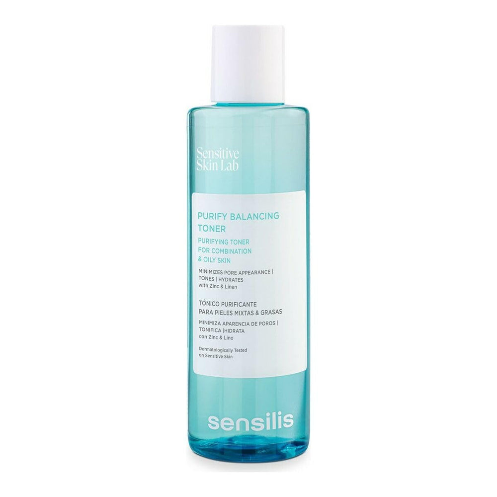 Sensilis Purify Balancing Toner bottle for daily toning and sebum control