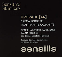 Sensilis Upgrade AR 50ml texture sorbet demonstrates refreshing cooling application