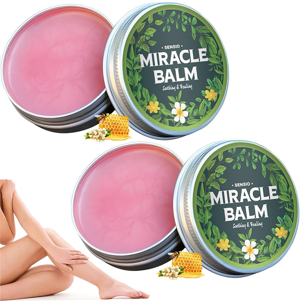 SENSIO MIRACLE Balm 2-pack for swollen legs, soothing daily comfort.