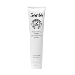 Sente Daily Soothing Facial Cleanser bottle with Vitamin E supports sensitive skin care