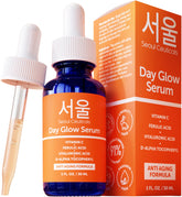 SeoulCeuticals bottle with pour for easy daily application and brightening potential
