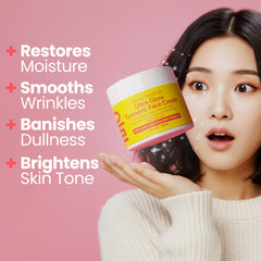 SeoulCeuticals face moisturizer texture swatch shows smooth finish