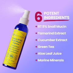 Mist spray featuring marine minerals to balance skin.