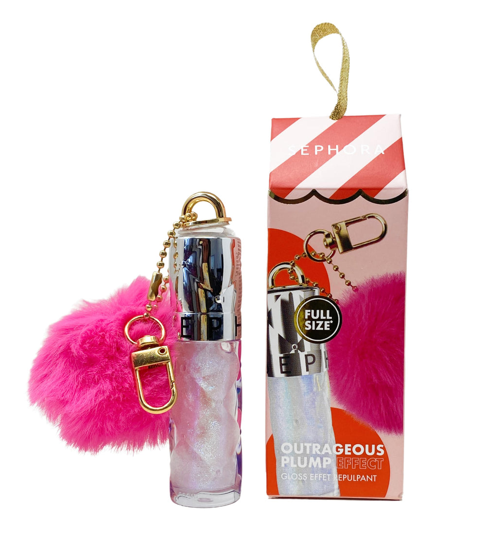 SEPHORA Collection Outrageous Ornament Gloss Cosmic Kiss bottle for instant luminous lip glow.