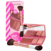 SEPHORA Collection Perfectly Blushed Set palette close-up with rosewood tones for natural flush