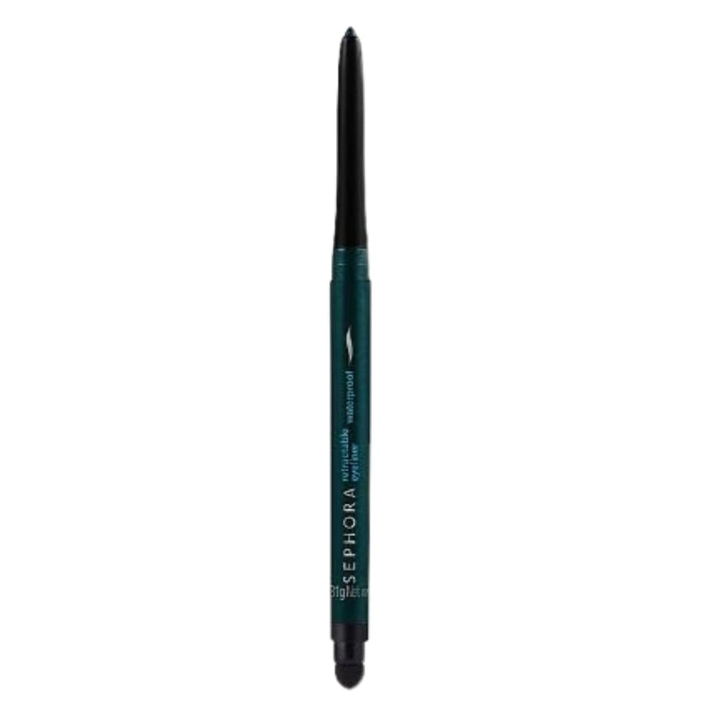 SEPHORA Collection forest green eyeliner pencil close-up for precise, long-lasting wear.