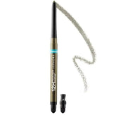 SEPHORA COLLECTION waterproof retractable eyeliner pencil in Shimmer Green for all-day wear.