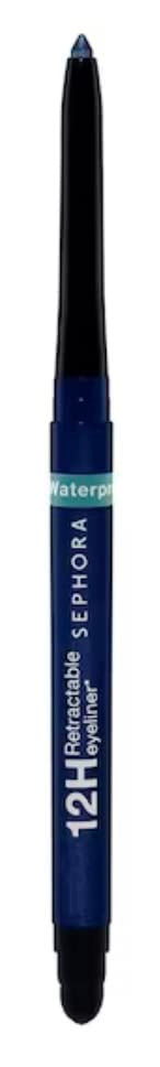 SEPHORA Collection Shimmer Navy close-up showing precise tip for clean lines.