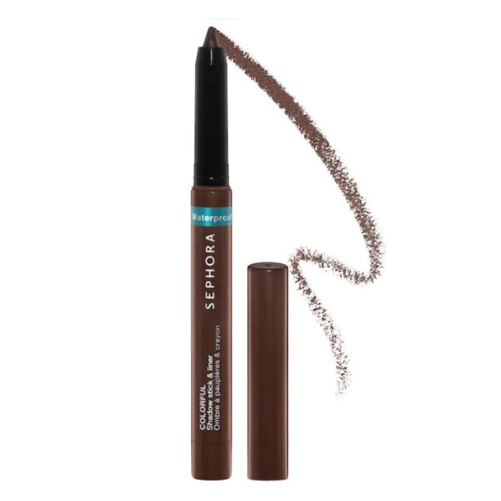 Sephora Favorites Colorful Waterproof Shadow Stick Liner in 11 Truffle Shimmer for long-lasting eye color.