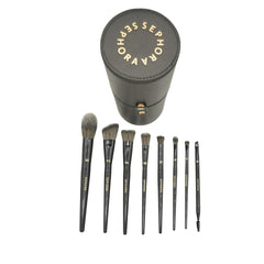 Sephora PRO face brushes closeup for precise control