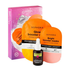 SEPHORA Vitamin C Glow Set glow-essentials boxed kit for radiant-looking skin.