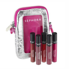 SEPHORA Moving Lights 5 Cream Lip Stain set with five shades for long-lasting color.