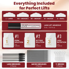 Serena Beauty nourishing lash and brow care promoting gentle conditioning during lift.