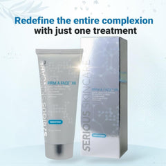 Firm A Face XR smooth application showing silky, lightweight texture
