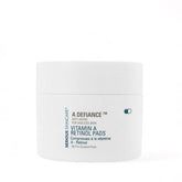 Serious Skincare Retinol pads close-up on the face showing texture