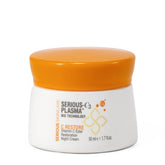 Serious Skincare Serious-C3 Plasma Restore bottle closeup for deep hydration