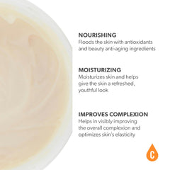 Serious Skincare Serious-C3 Plasma Restore cream swirl showing rich texture