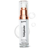 Serovital TriHydrate bottle pour demonstrates convenient application and hydration.