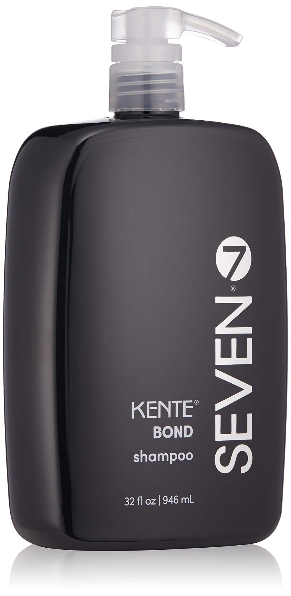 SEVEN Kente Bond Shampoo bottle front with sulfate-free formula for gentle cleansing.