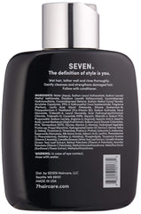 SEVEN Kente Bond Shampoo pump dispenser for easy, gentle cleansing