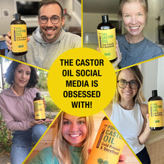Seven Minerals castor oil for lashes and brows care with nourishing feel.