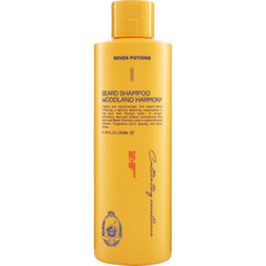 SEVEN POTIONS Beard Shampoo Woodland Harmony bottle for daily cleansing and refreshed beard