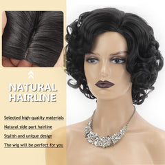 SEVENCOLORS side-part hairline for natural styling and versatility.