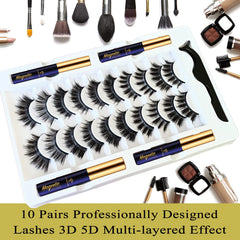 SevenCrown lash applicator included for precise placement.
